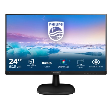 Philips 243V7QJABF 24" IPS LED Monitor - Stunning Visuals & Superior Performance